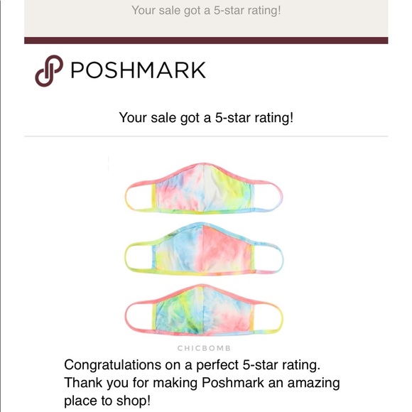 BEST SELLER TIE DYE FACE MASK - Picture 3 of 9